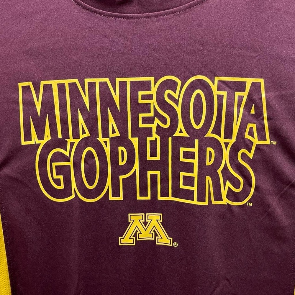 university of Minnesota Golden gophers college sports long sleeve Crewneck shirt - Picture 2 of 4